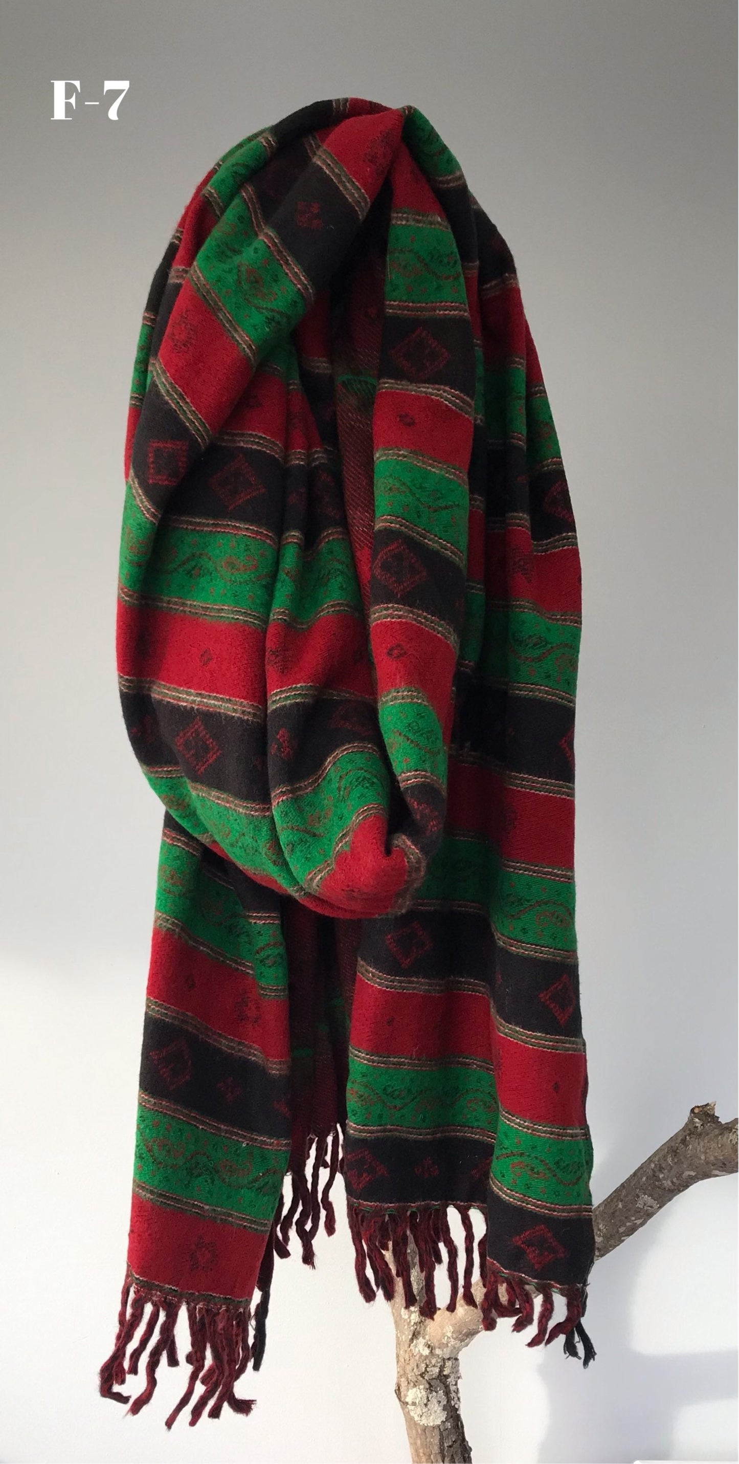 Tibetan yak wool Shawl/ Scarf/ Blanket, Meditation Shawl, medium loose weaved for super soft and warm, Best Gift for the winter.Big Scarf.