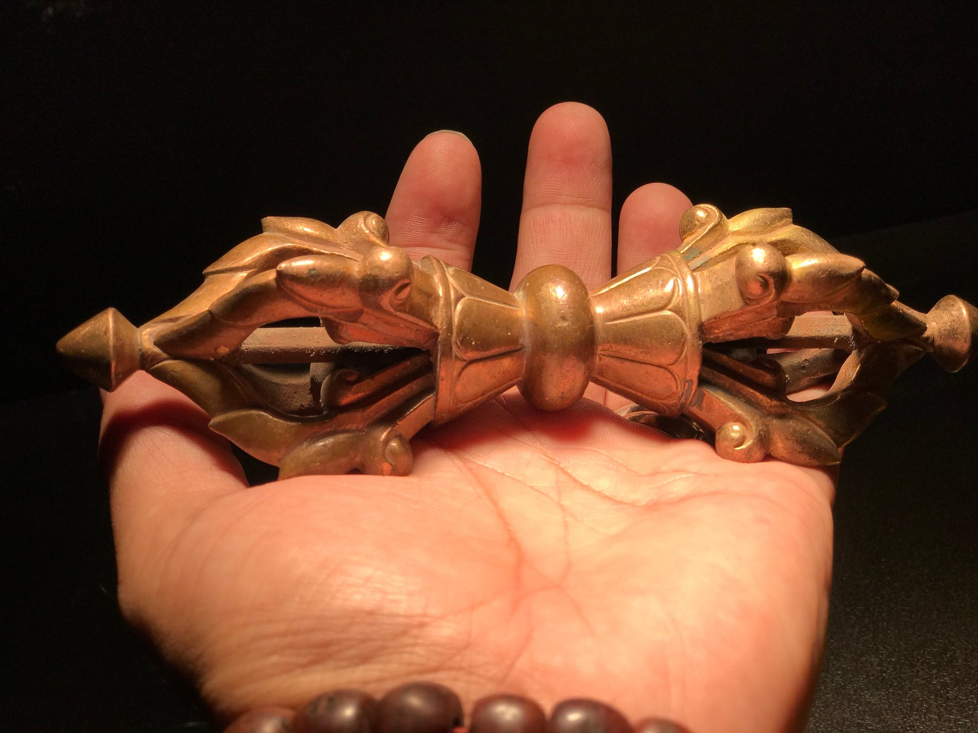 Vajra, Dorjee, Thunderbolt Tibetan Buddhist Ritual object.