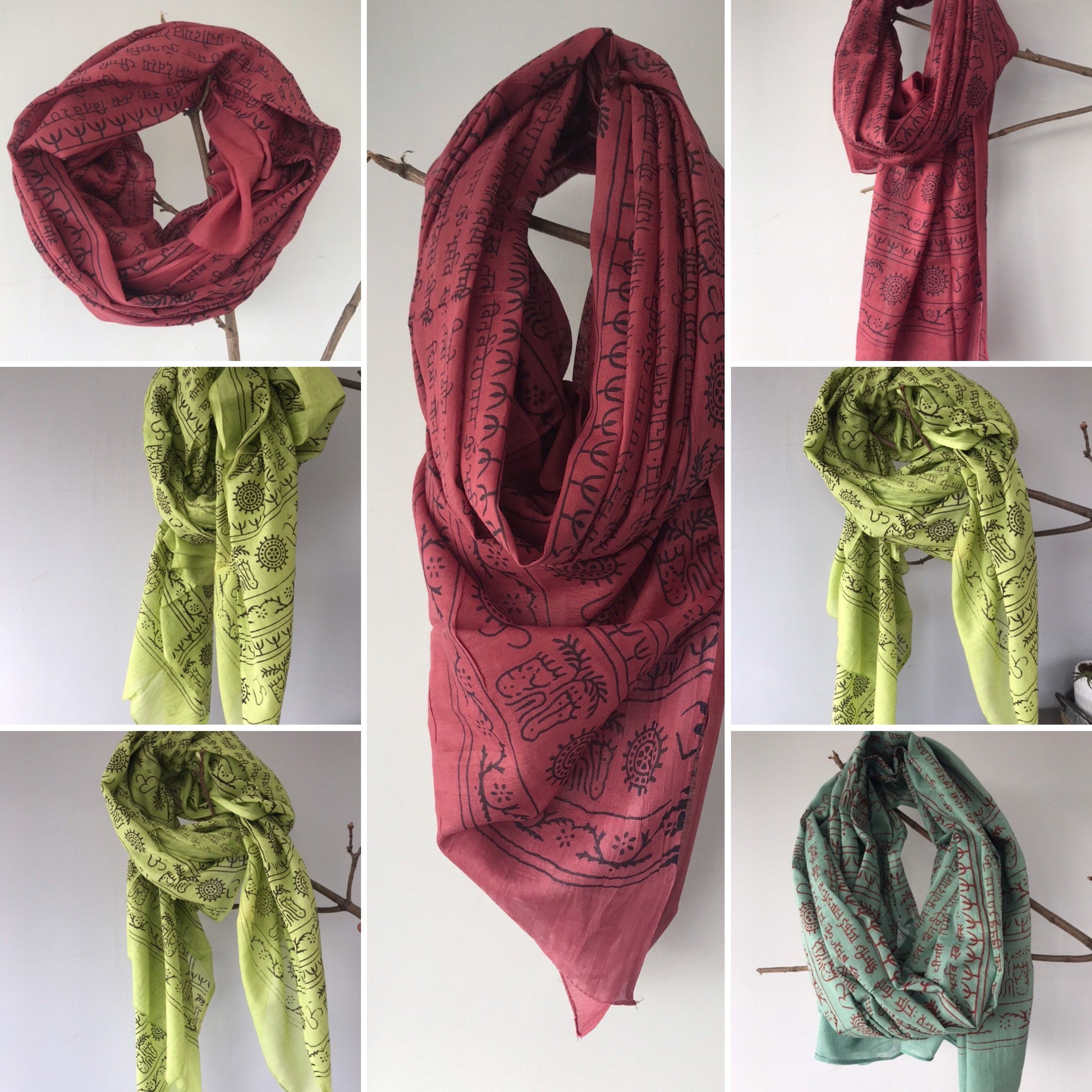 100% cotton Meditation scarfs/prayer scarf/ Om Scarfs/mantra Scarf/ Yoga Scarf/ Shiva/shakti scarfs