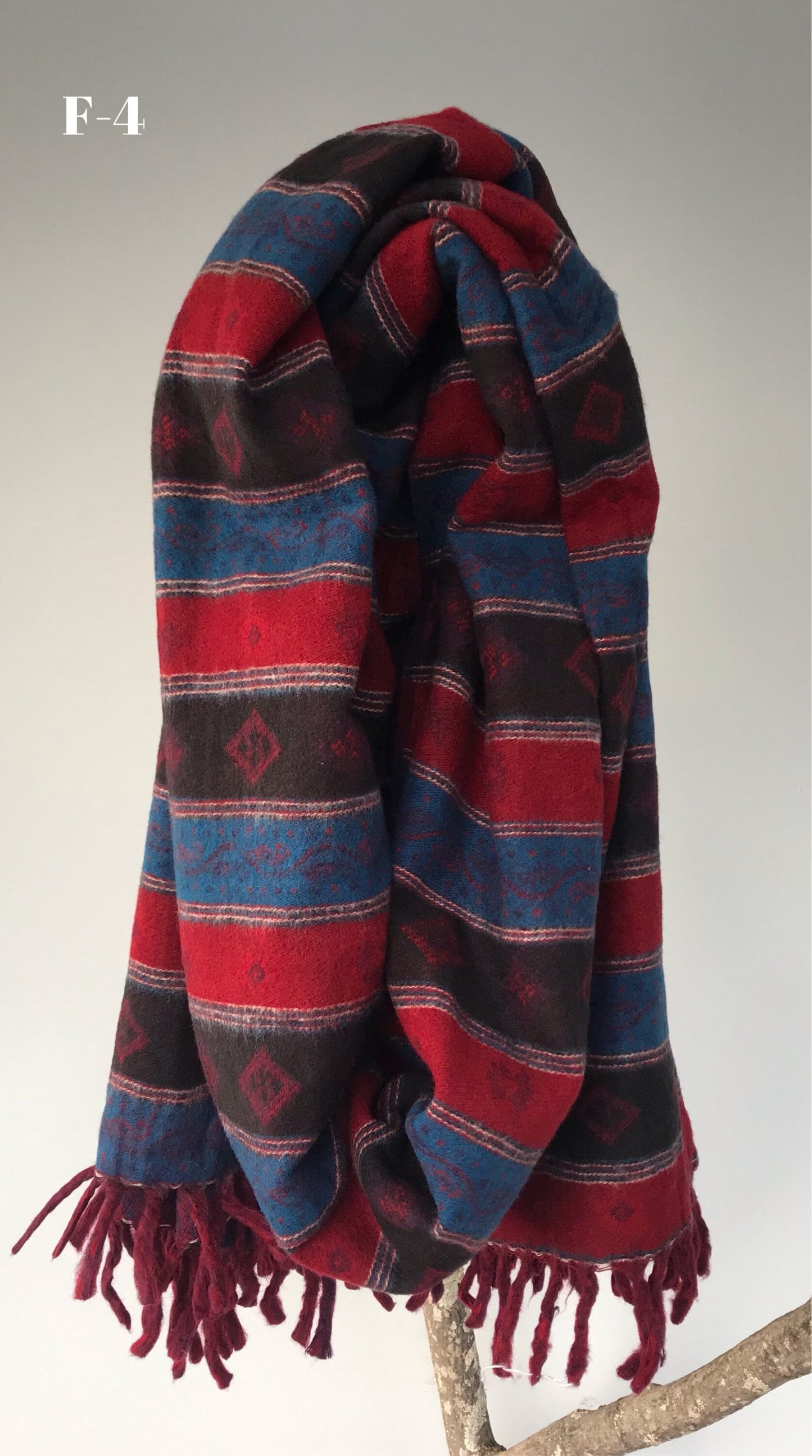 Tibetan yak wool Shawl/ Scarf/ Blanket, Meditation Shawl, medium loose weaved for super soft and warm, Best Gift for the winter.Big Scarf.