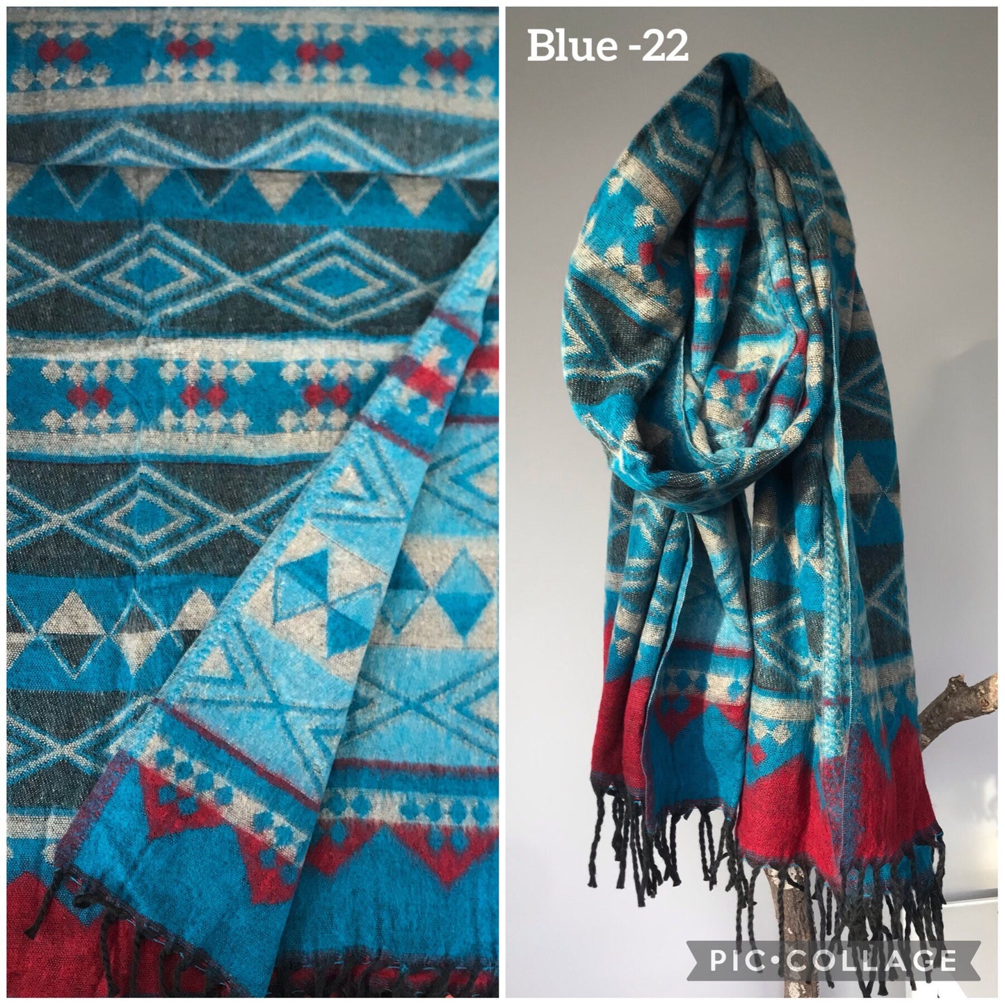 Tibetan yak wool Shawl/ Scarf/ Blanket, Meditation Shawl, loose weaved for super soft and warm, Best Gift for the winter.