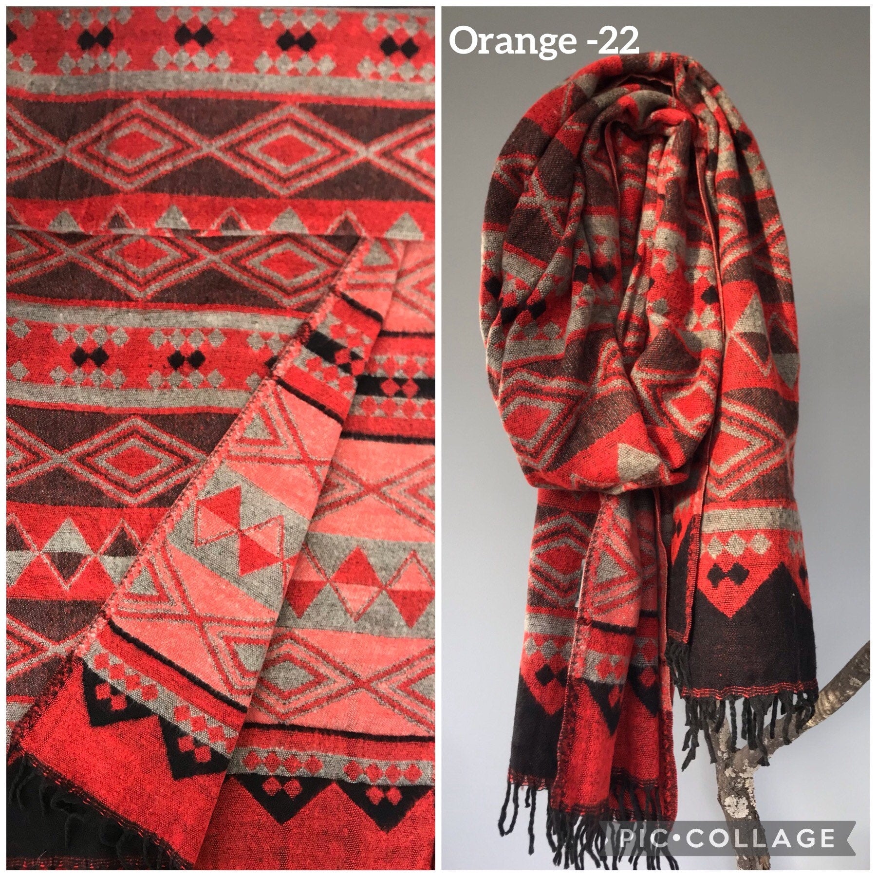 Tibetan yak wool Shawl/ Scarf/ Blanket, Meditation Shawl, loose weaved for super soft and warm, Best Gift for the winter.