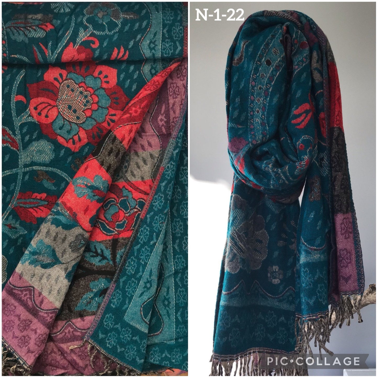 Tibetan yak wool Shawl/ Scarf/ Blanket, Meditation Shawl, loose weaved for super soft and warm, Best Gift for the winter.Big Scarf.