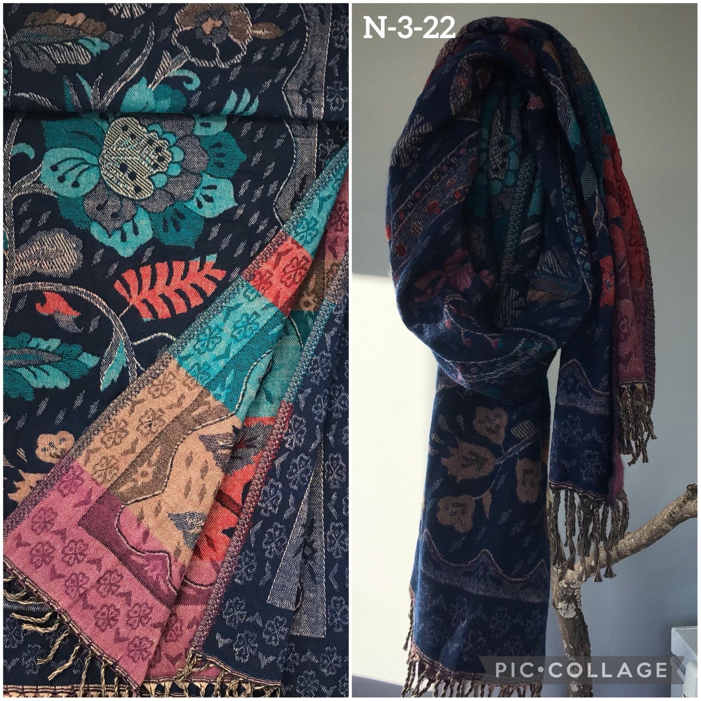 Tibetan yak wool Shawl/ Scarf/ Blanket, Meditation Shawl, loose weaved for super soft and warm, Best Gift for the winter.Big Scarf.