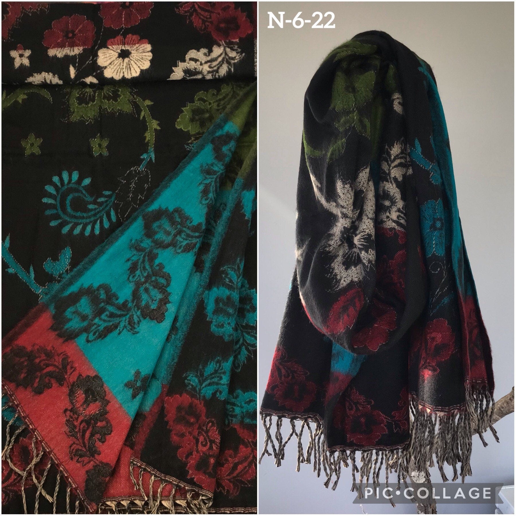 Tibetan yak wool Shawl/ Scarf/ Blanket, Meditation Shawl, loose weaved for super soft and warm, Best Gift for the winter.Big Scarf.