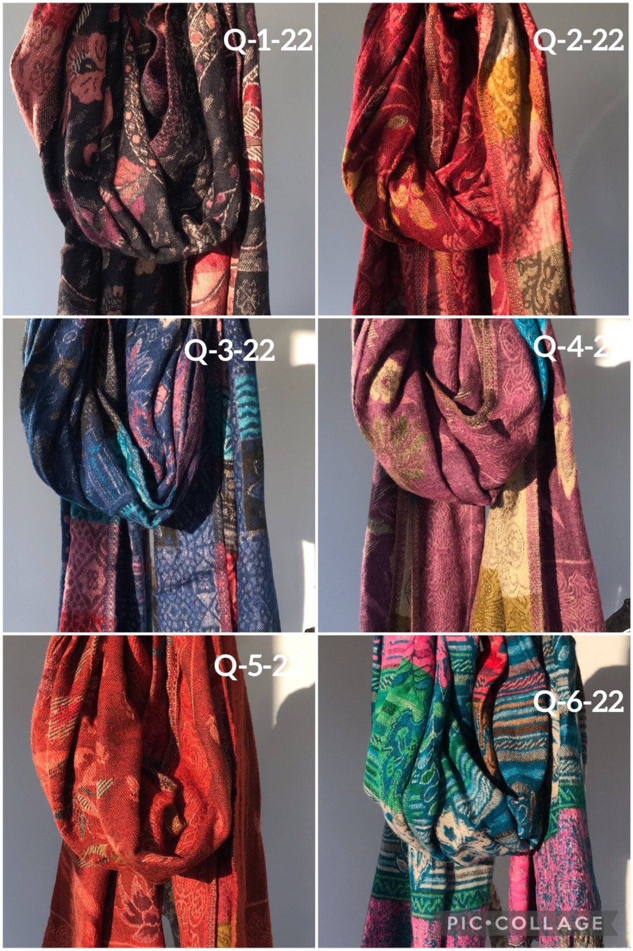 Tibetan yak wool Shawl/ Scarf/ Blanket, Meditation Shawl, loose weaved for super soft and warm, Best Gift for the winter. floral designs ..