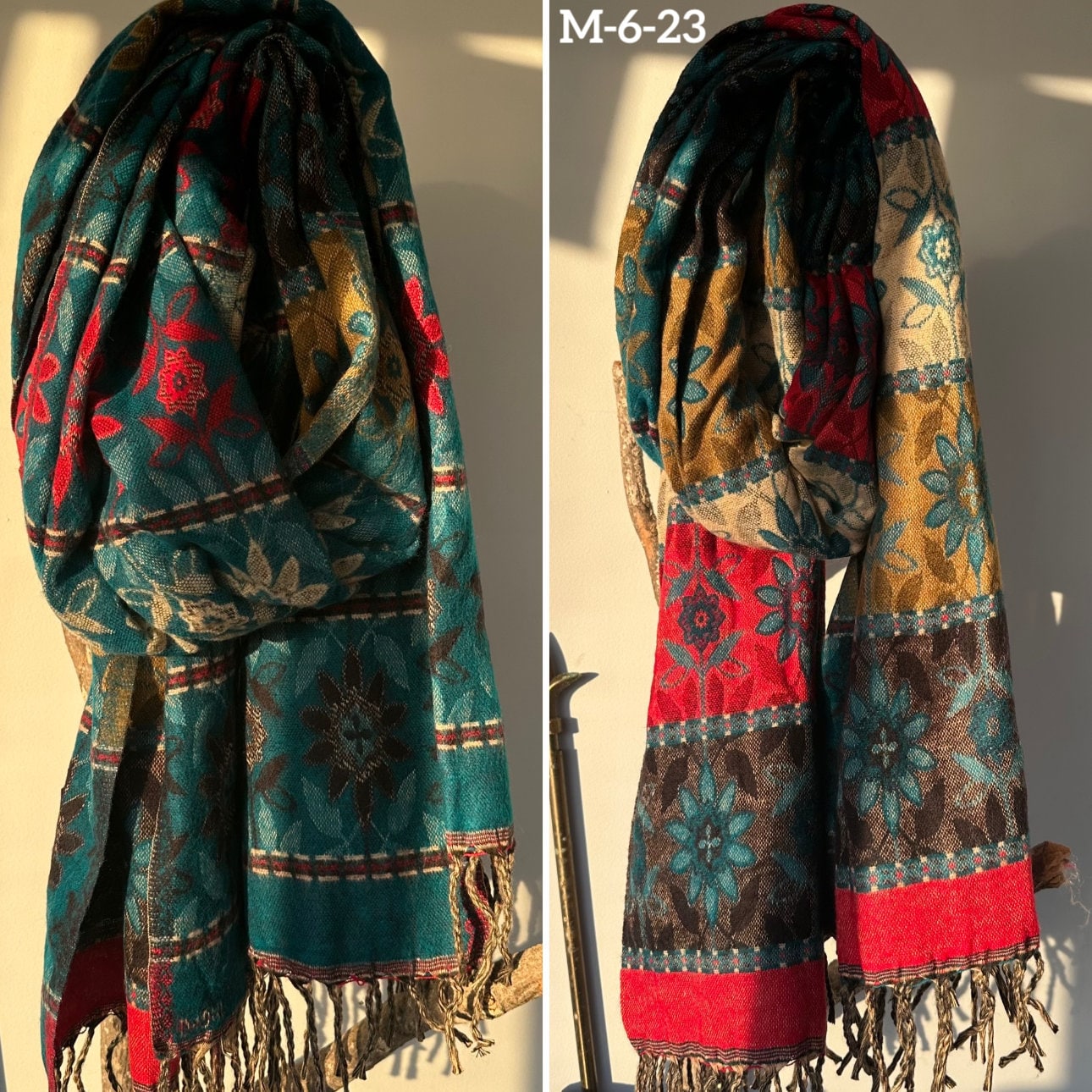 Tibetan yak wool Shawl/ Scarf/ Blanket, Meditation Shawl, medium loose weaved for soft and warm, Best Gift for the winter.