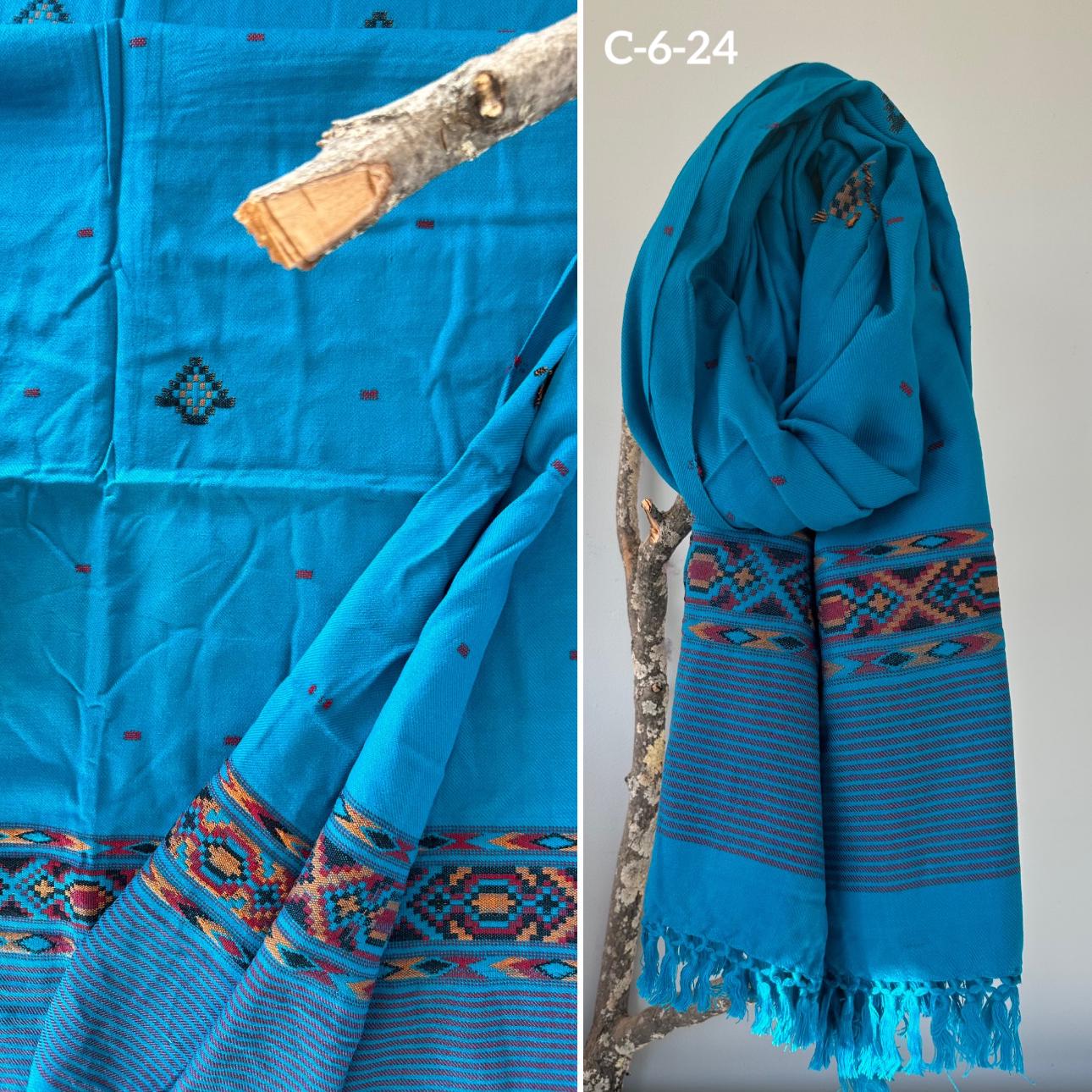 Tibetan yak wool Shawl/ Scarf/ Blanket, Meditation Shawl, loose weaved for super soft and warm, Best Gift for the winter.