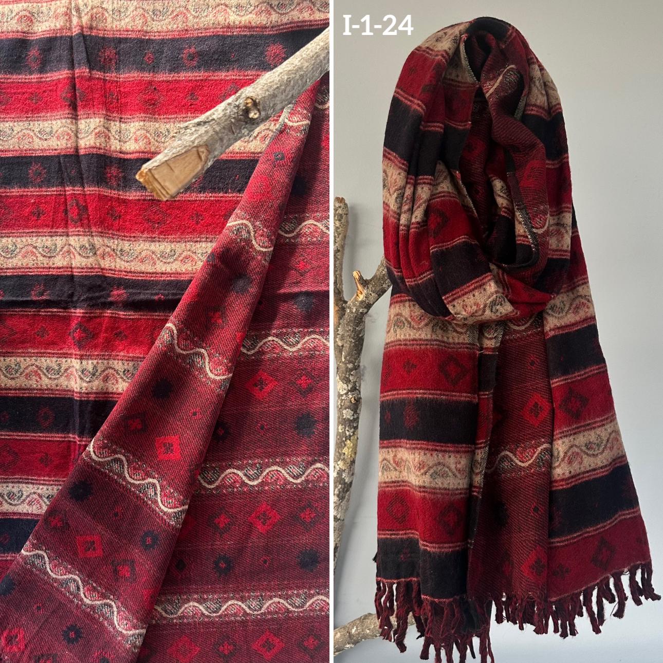 Tibetan yak wool Shawl/ Scarf/ Blanket, Meditation Shawl, loose weaved for super soft and warm, Best Gift for the winter.Big Scarf.