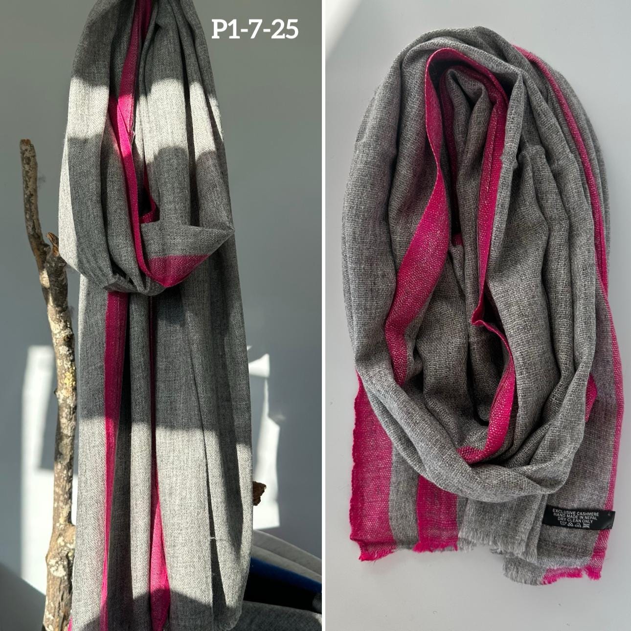Hand woven Cashmere shawl/wraps/scarf, soft , light and warm skin friendly,feel good cashmere shawl , Cashmere scarf, cashmere wraps.