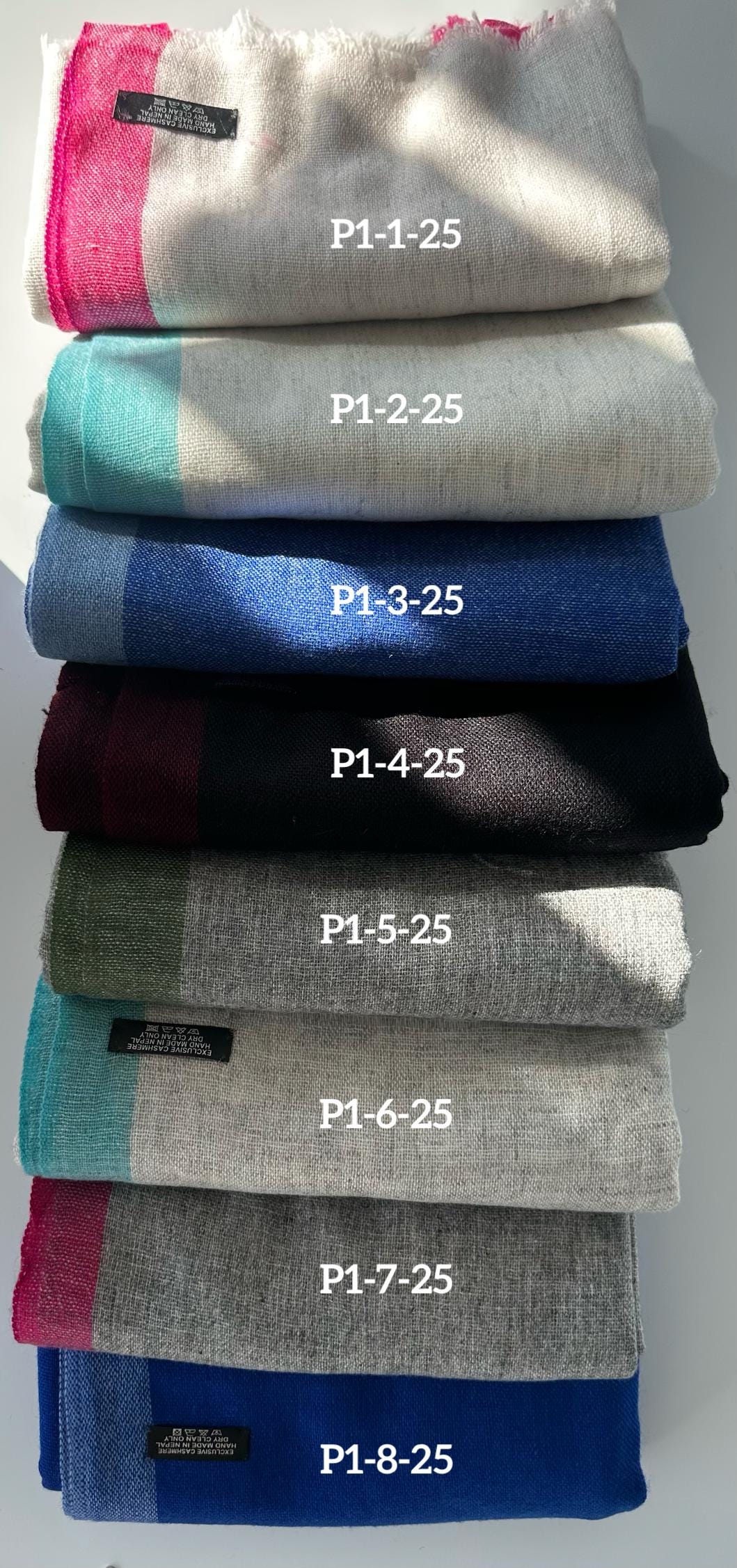 Handwoven cashmere Shawl/scarf/wraps